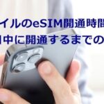 楽天モバイルのeSIM開通時間は何分？ 最短で当日中に開通するまでの方法と対策